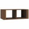 Couchtisch Braun Eichen-Optik 100x50x36 cm Holzwerkstoff