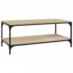 Couchtisch Sonoma-Eiche 80x50x40 cm Holzwerkstoff