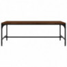 Couchtisch Braun Eichen-Optik 100x50x35 cm Holzwerkstoff