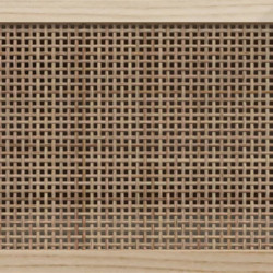 TV-Schrank Weiß 80x30x40 cm Massivholz Kiefer und Natur-Rattan