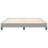 Boxspringbett Hellgrau 180x200 cm Stoff