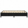 Boxspringbett Schwarz 140x190 cm Samt