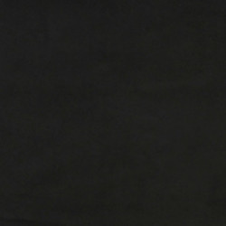Boxspringbett mit Matratze Schwarz 180x200 cm Samt