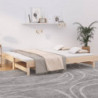 Tagesbett Ausziehbar 2x(100x200) cm Massivholz Kiefer