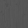 Massivholzbett Grau 135x190 cm Kiefer 4FT6 Double