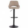 Barhocker Milet Stoff schwarz