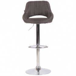 Barhocker Milet Stoff chrom