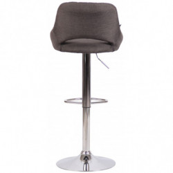 Barhocker Milet Stoff chrom