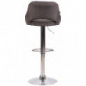 Barhocker Milet Stoff chrom