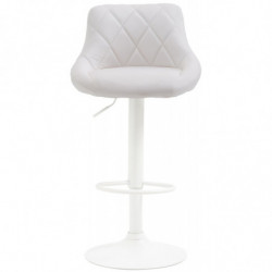 Barhocker Lazio Kunstleder weiß