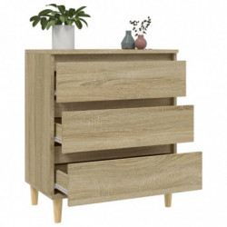 Sideboard Sonoma-Eiche 60x35x70 cm Holzwerkstoff