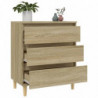 Sideboard Sonoma-Eiche 60x35x70 cm Holzwerkstoff