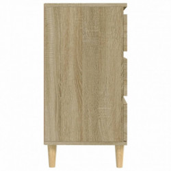 Sideboard Sonoma-Eiche 60x35x70 cm Holzwerkstoff