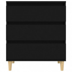 Sideboard Schwarz 60x35x70 cm Holzwerkstoff