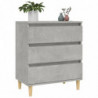 Sideboard Betongrau 60x35x70 cm Holzwerkstoff