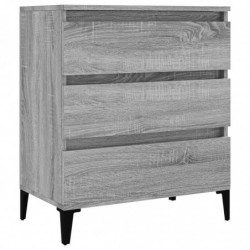 Sideboard Grau Sonoma 60x35x70 cm Holzwerkstoff