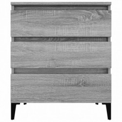 Sideboard Grau Sonoma 60x35x70 cm Holzwerkstoff