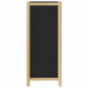 Highboard Schwarz 42x38x90 cm Holzwerkstoff