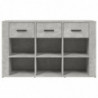 Sideboard Betongrau 100x30x59,5 cm Holzwerkstoff