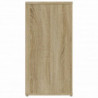 Sideboard Sonoma-Eiche 100x30x59,5 cm Holzwerkstoff