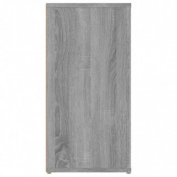 Sideboard Grau Sonoma 100x30x59,5 cm Holzwerkstoff