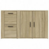 Sideboard Sonoma-Eiche 100x33x59,5 cm Holzwerkstoff