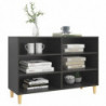 Sideboard Grau 103,5x35x70 cm Holzwerkstoff