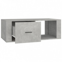 Couchtisch Betongrau 100x50,5x35 cm Holzwerkstoff