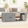 Couchtisch Grau Sonoma 100x50,5x35 cm Holzwerkstoff