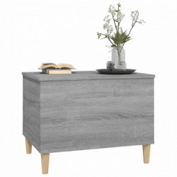 Couchtisch Grau Sonoma 60x44,5x45 cm Holzwerkstoff