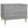 Couchtisch Grau Sonoma 60x44,5x45 cm Holzwerkstoff