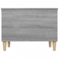 Couchtisch Grau Sonoma 60x44,5x45 cm Holzwerkstoff