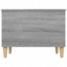 Couchtisch Grau Sonoma 60x44,5x45 cm Holzwerkstoff