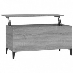 Couchtisch Grau Sonoma 90x44,5x45 cm Holzwerkstoff