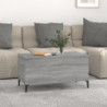 Couchtisch Grau Sonoma 90x44,5x45 cm Holzwerkstoff