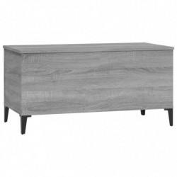 Couchtisch Grau Sonoma 90x44,5x45 cm Holzwerkstoff