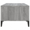 Couchtisch Grau Sonoma 90x50x36,5 cm Holzwerkstoff