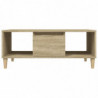 Couchtisch Sonoma-Eiche 90x50x36,5 cm Holzwerkstoff