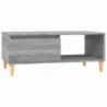 Couchtisch Grau Sonoma 90x50x36,5 cm Holzwerkstoff