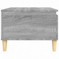 Couchtisch Grau Sonoma 90x50x36,5 cm Holzwerkstoff