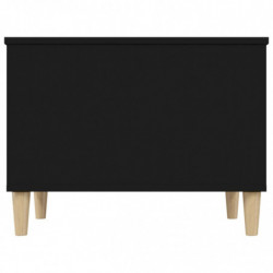 Couchtisch Schwarz 60x44,5x45 cm Holzwerkstoff