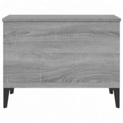 Couchtisch Grau Sonoma 60x44,5x45 cm Holzwerkstoff