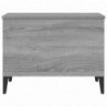 Couchtisch Grau Sonoma 60x44,5x45 cm Holzwerkstoff