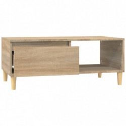 Couchtisch Sonoma-Eiche 90x50x36,5 cm Holzwerkstoff