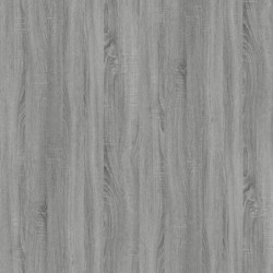 Couchtisch Grau Sonoma 80x45x45 cm Holzwerkstoff und Eisen