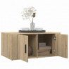 Couchtisch Sonoma-Eiche 80x50x36 cm Holzwerkstoff