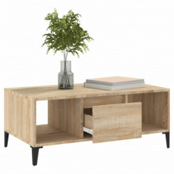 Couchtisch Sonoma-Eiche 90x50x36,5 cm Holzwerkstoff