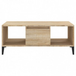 Couchtisch Sonoma-Eiche 90x50x36,5 cm Holzwerkstoff