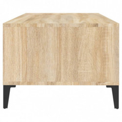 Couchtisch Sonoma-Eiche 90x50x36,5 cm Holzwerkstoff