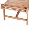 Couchtisch 100 x 50 x 45 cm Teak Massiv